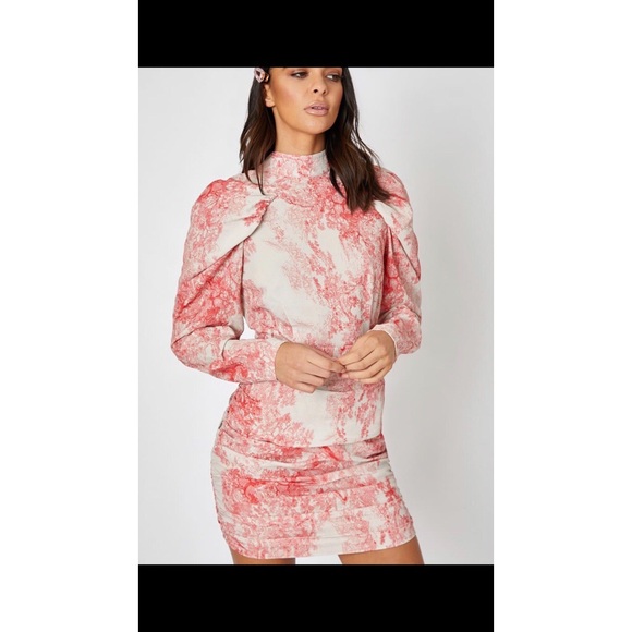 NWT In the Style Lorna Luxe Dress Sz UK 10/ US 6 - Picture 3 of 12